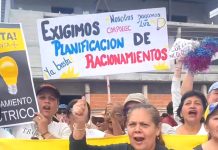 Habitantes de San Carlos protestan ante Corpoelec por crisis eléctrica y pérdida de electrodomésticos